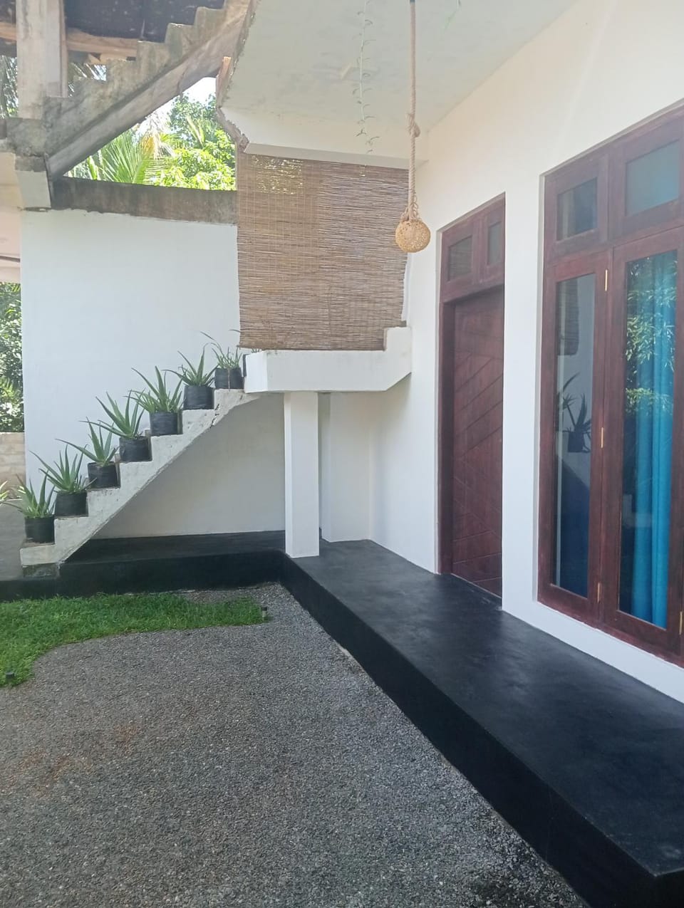 Property building, Garden view