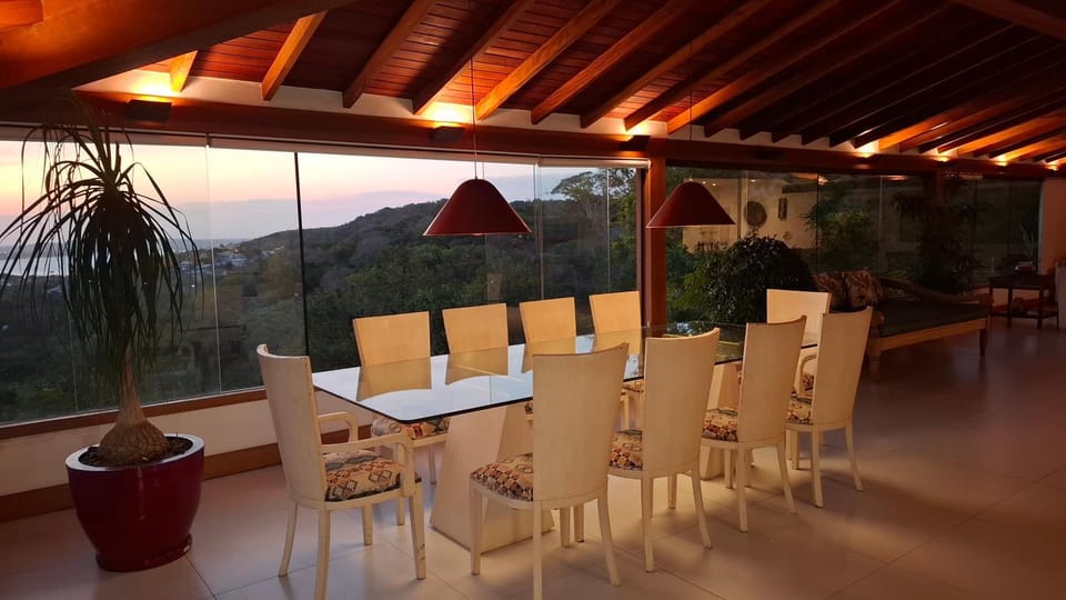 Natural landscape, View (from property/room), Living room, Dining area
