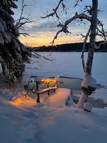Natural landscape, Winter, Beach