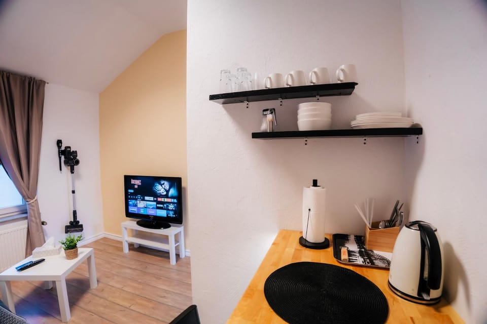 Coffee/tea facilities, Living room, Seating area