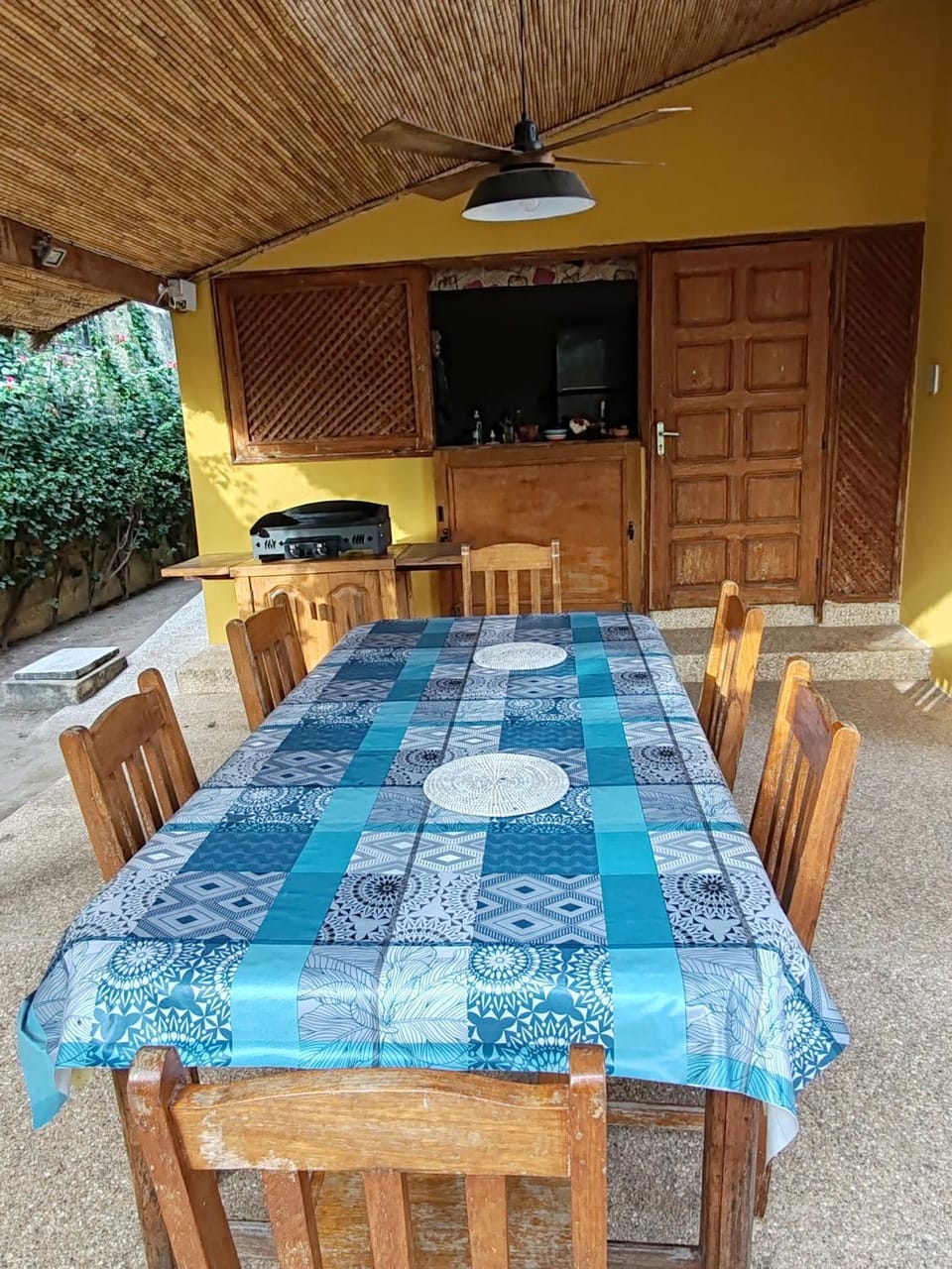 Property building, BBQ facilities