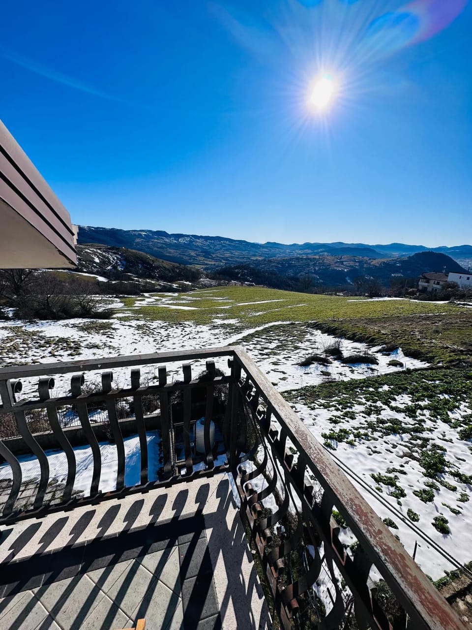 Day, Natural landscape, Winter, View (from property/room), Balcony/Terrace, Mountain view