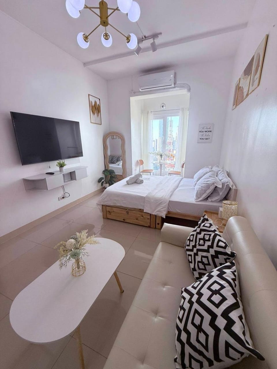 Studio Unit With City View Apartment in Quezon City