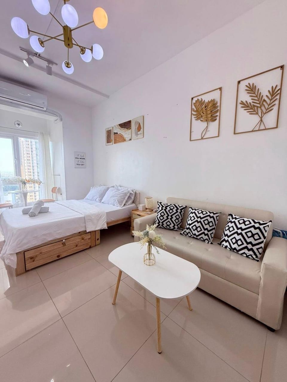 Studio Unit With City View Apartment in Quezon City