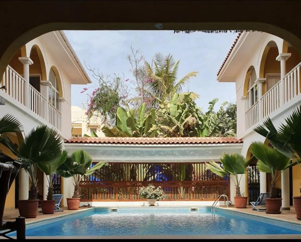 Villa paisible avec piscine aux Almadies Ngor Villa in Dakar