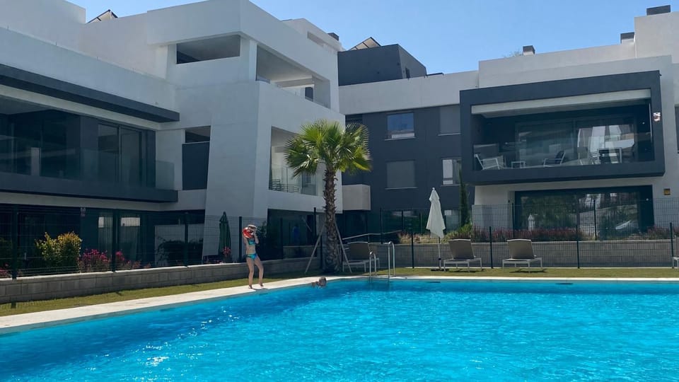 Property building, Pool view, Swimming pool, Swimming pool