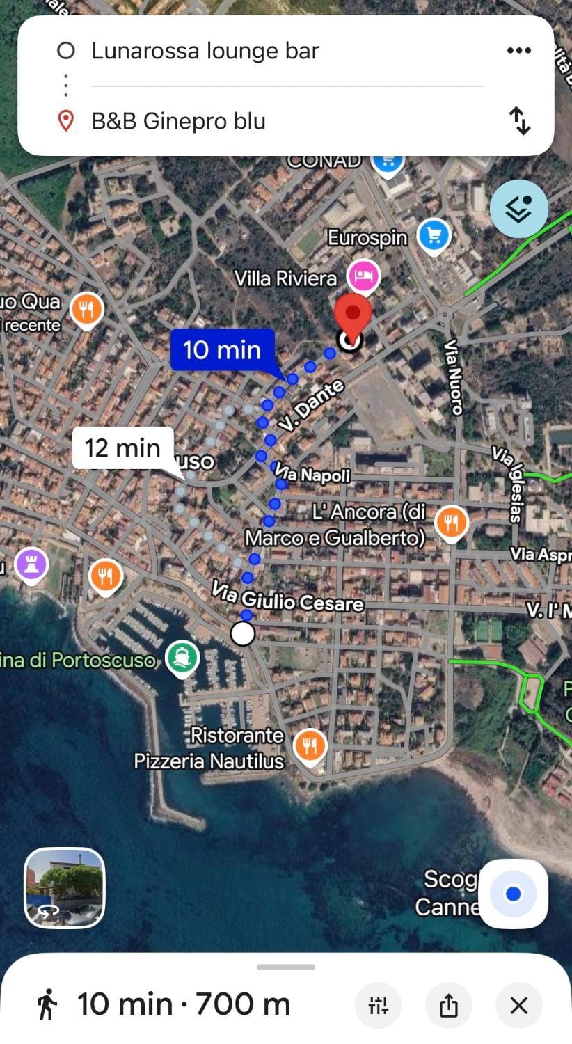 B&B Ginepro blu House in Portoscuso