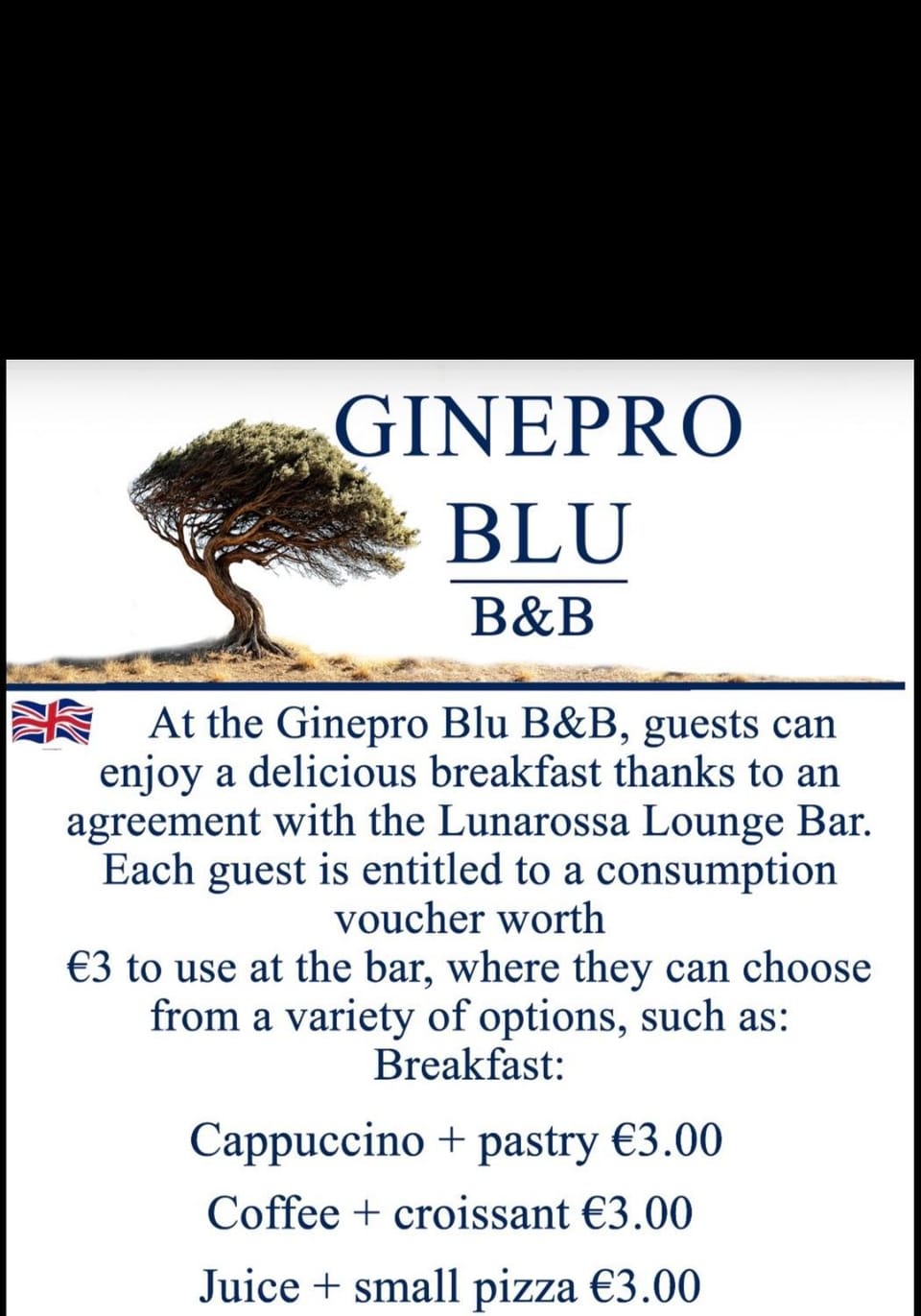 B&B Ginepro blu House in Portoscuso