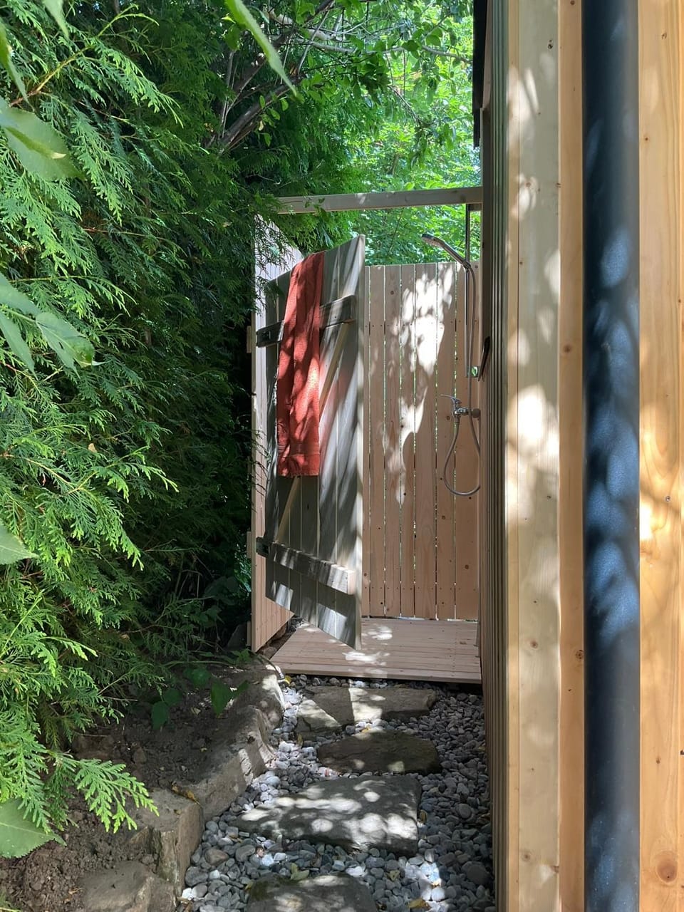 Shower, Garden, Garden view