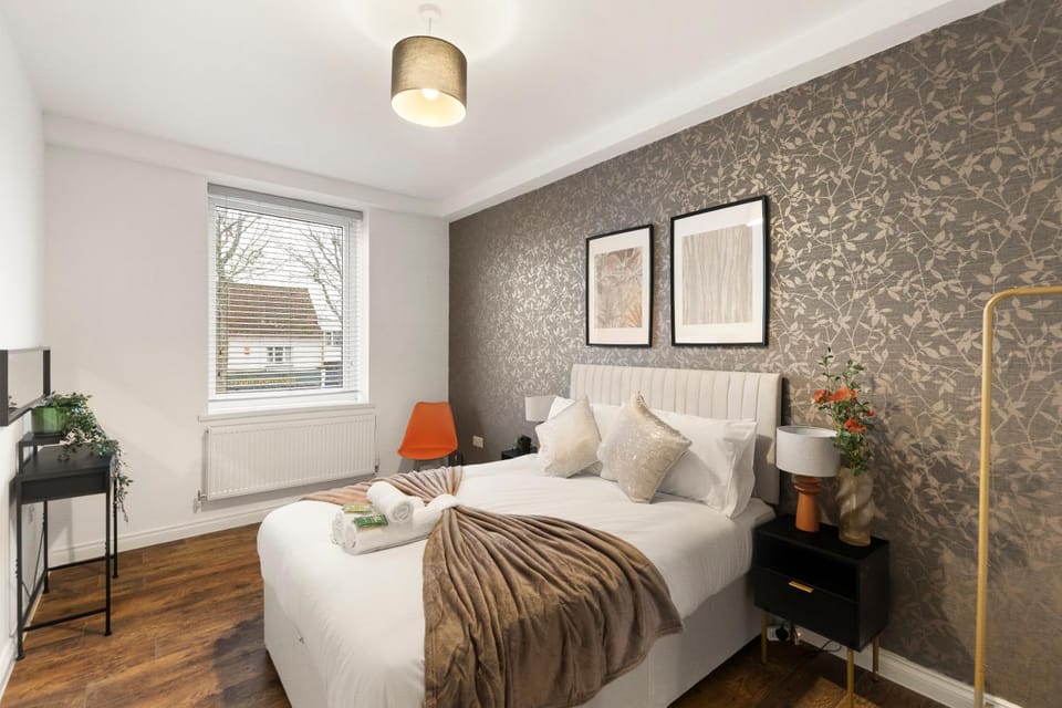 1Bed Gem Central Bletchley Perfect for Contractors Apartment in Aylesbury Vale