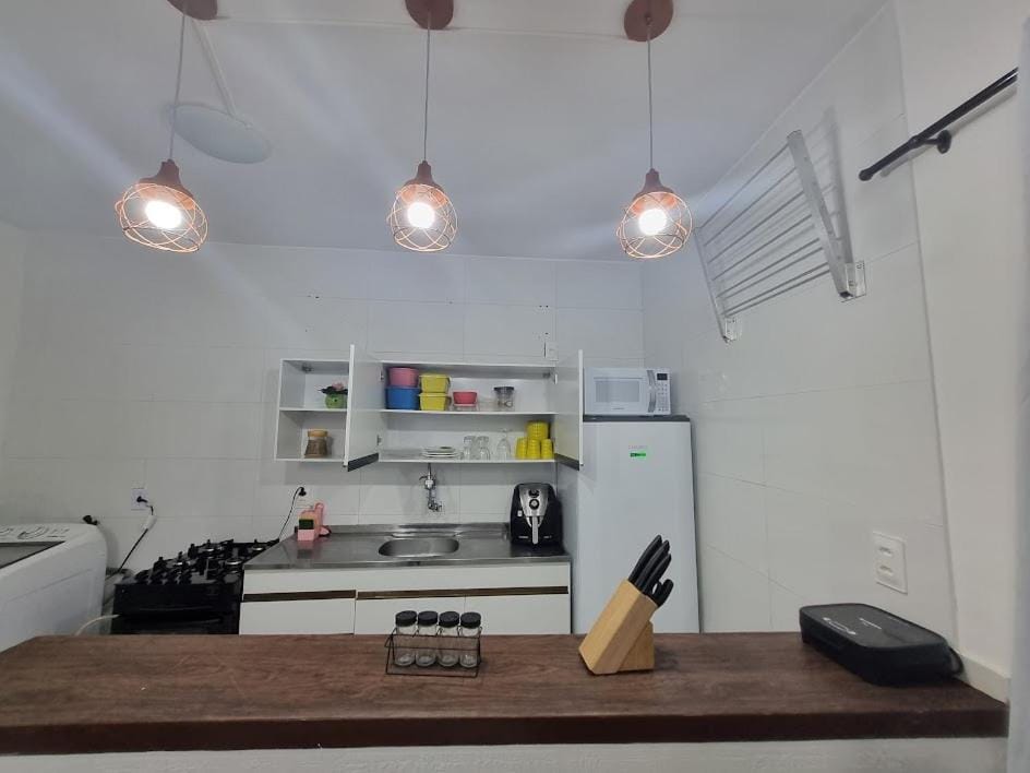 Kitchen or kitchenette, oven, stove, toaster