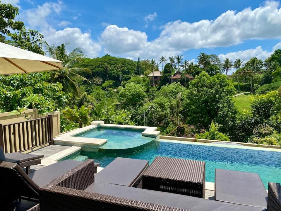 Patio, Day, Natural landscape, View (from property/room), Balcony/Terrace, Swimming pool