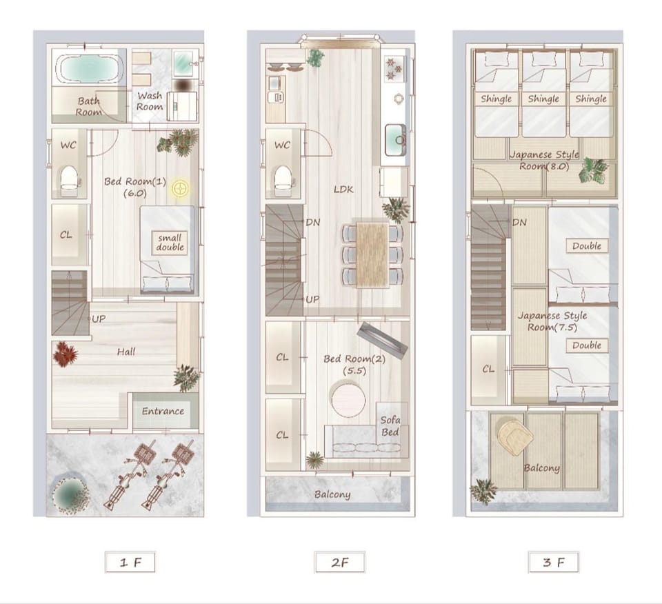 やどや Apartment in Osaka