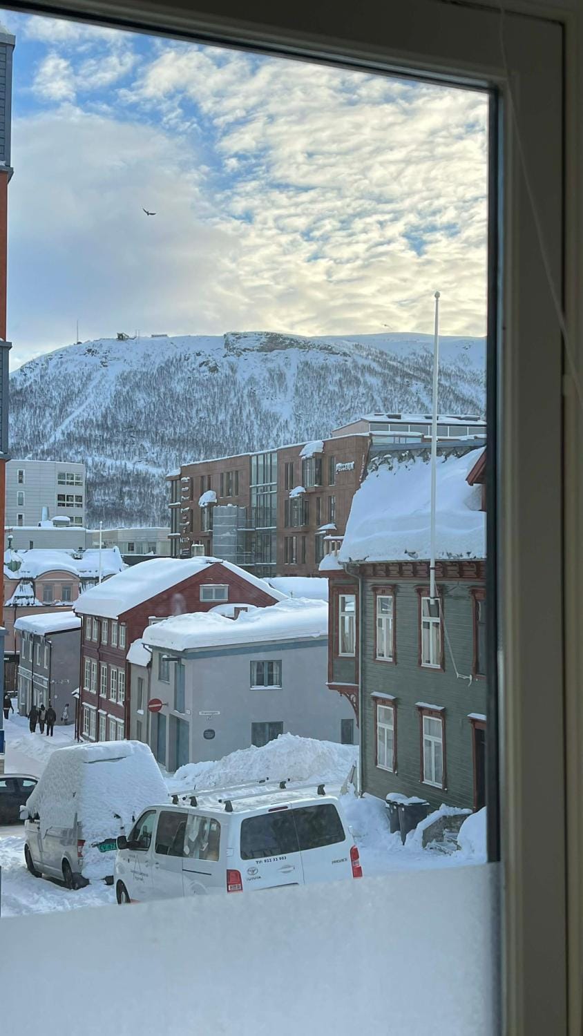 Winter, City view