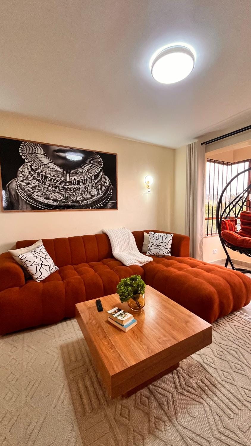 Midtown LakeView 2BR House with Heated pool, Netflix, 24Hr security & reception -Shawmut Nakuru Apartment in Kenya