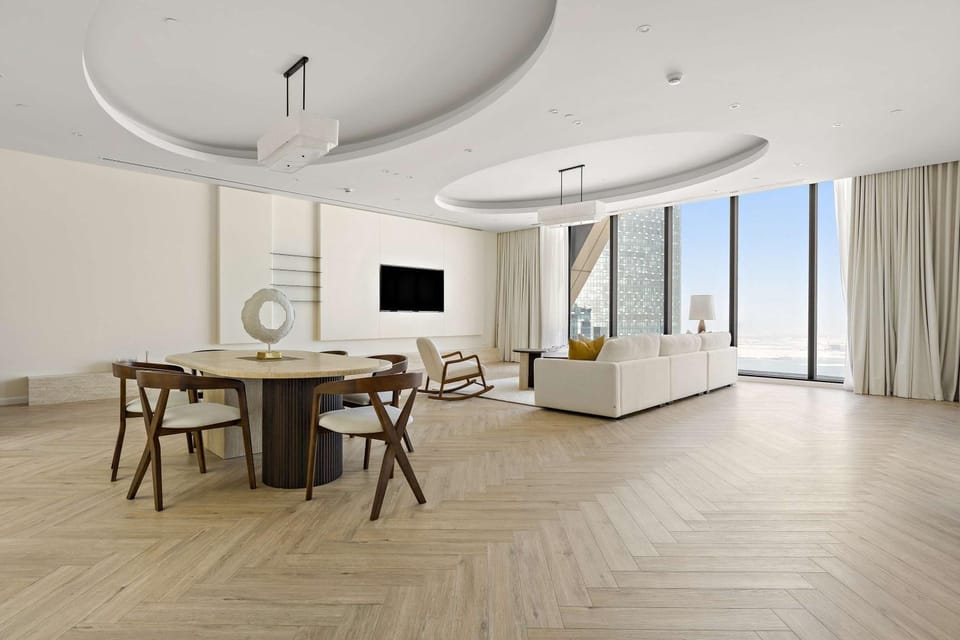 Living room, Dining area