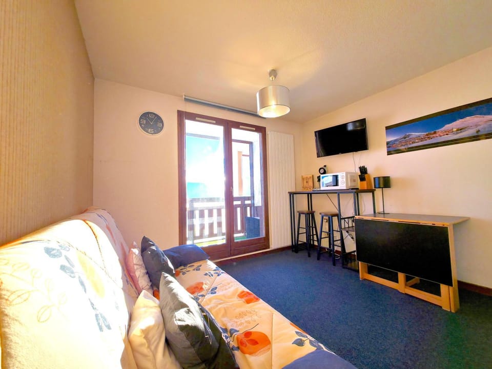 Studio calme avec panorama exceptionnel Apartment in Huez