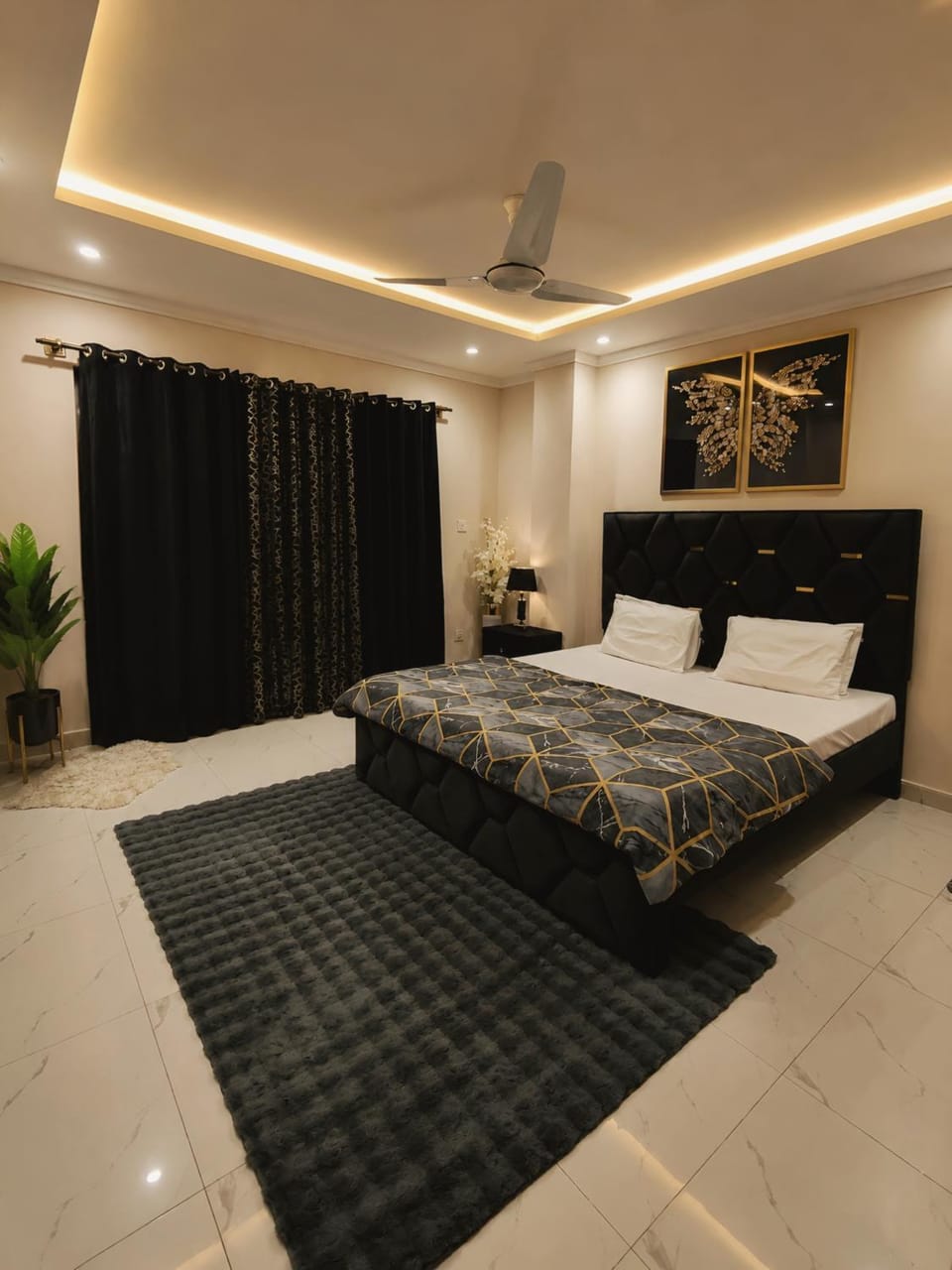 Bed, Bedroom