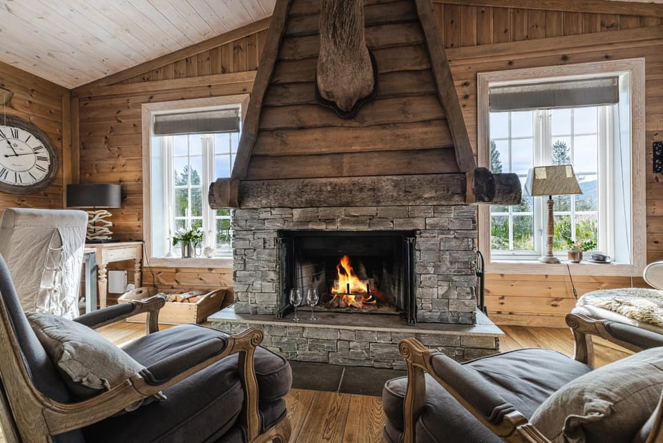 Living room, Seating area, fireplace