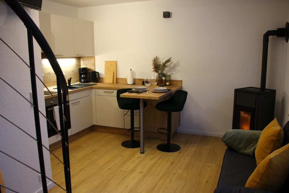 Kitchen or kitchenette, Dining area, oven
