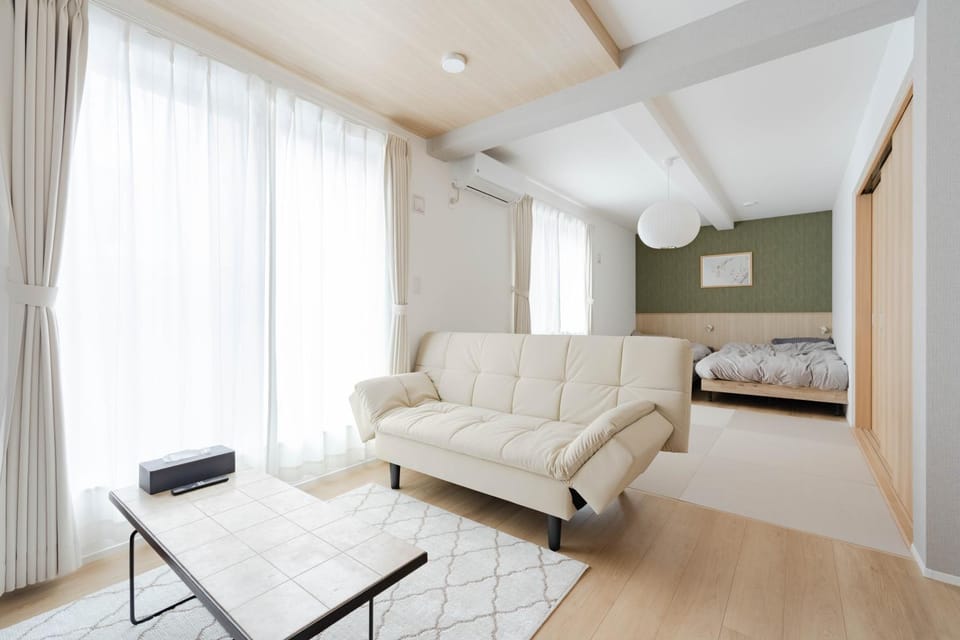 Living room, Bedroom