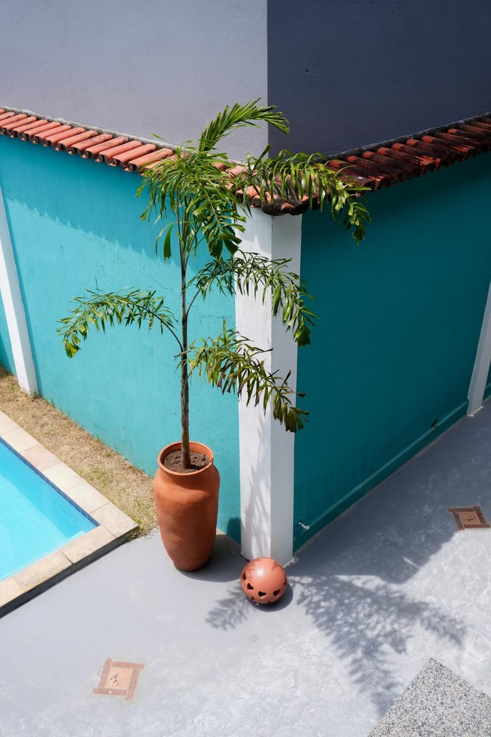 Property building, Garden