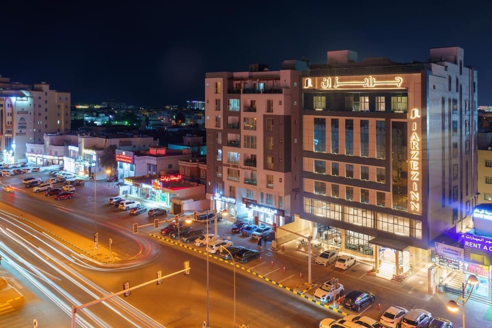 Property building, Night, City view