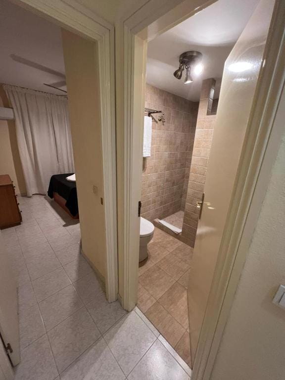 Shower, Toilet, towels