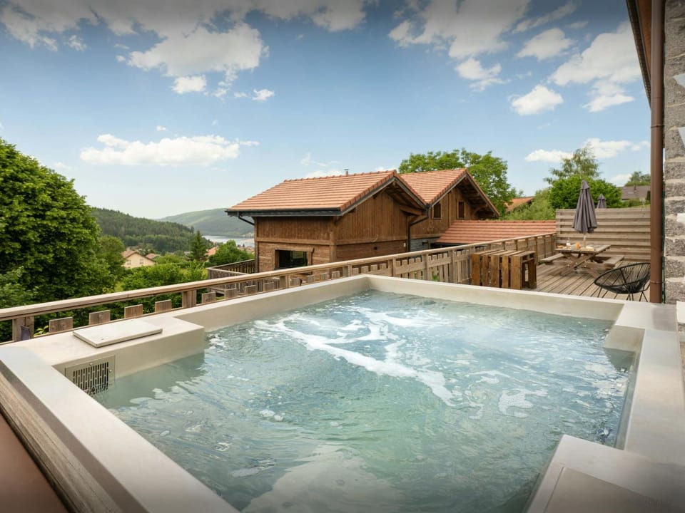 Day, Natural landscape, Summer, Hot Tub, Mountain view
