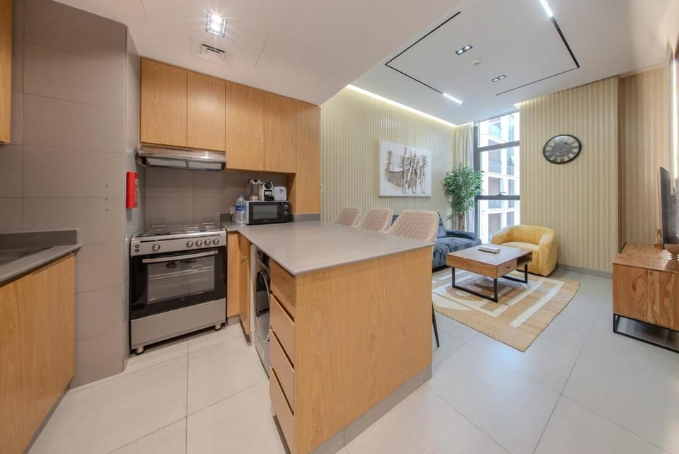 1BR With Living - Poolview Apt - Alef Al Mamsha Apartment in Al Sharjah