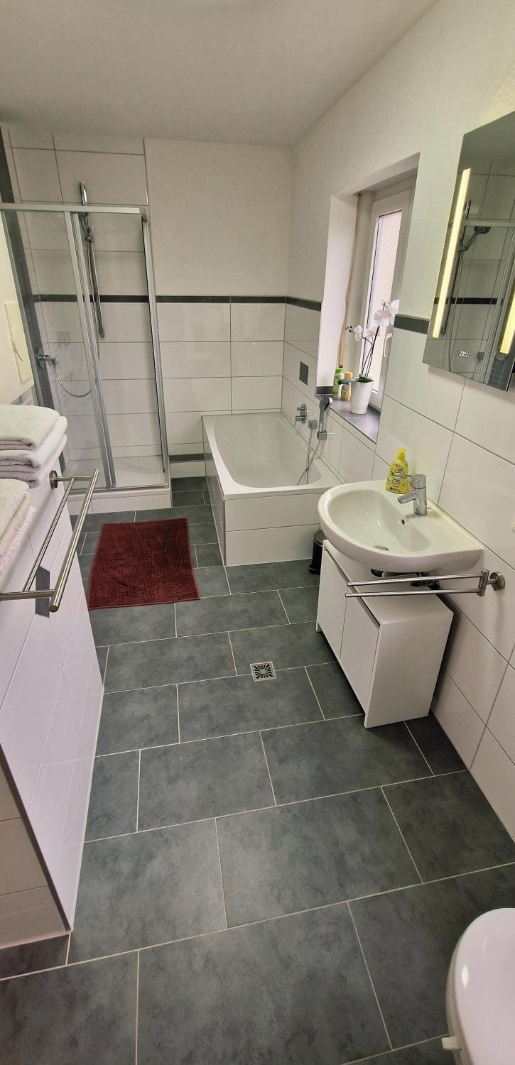 Shower, Toilet, Bathroom, Bath, towels