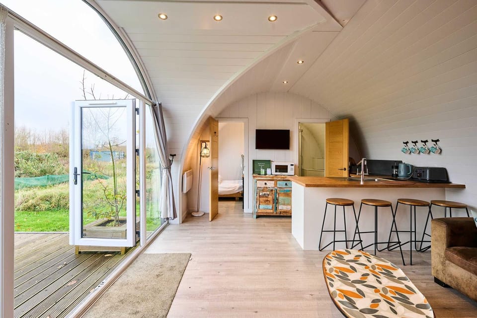 Kitchen or kitchenette, Dining area, toaster