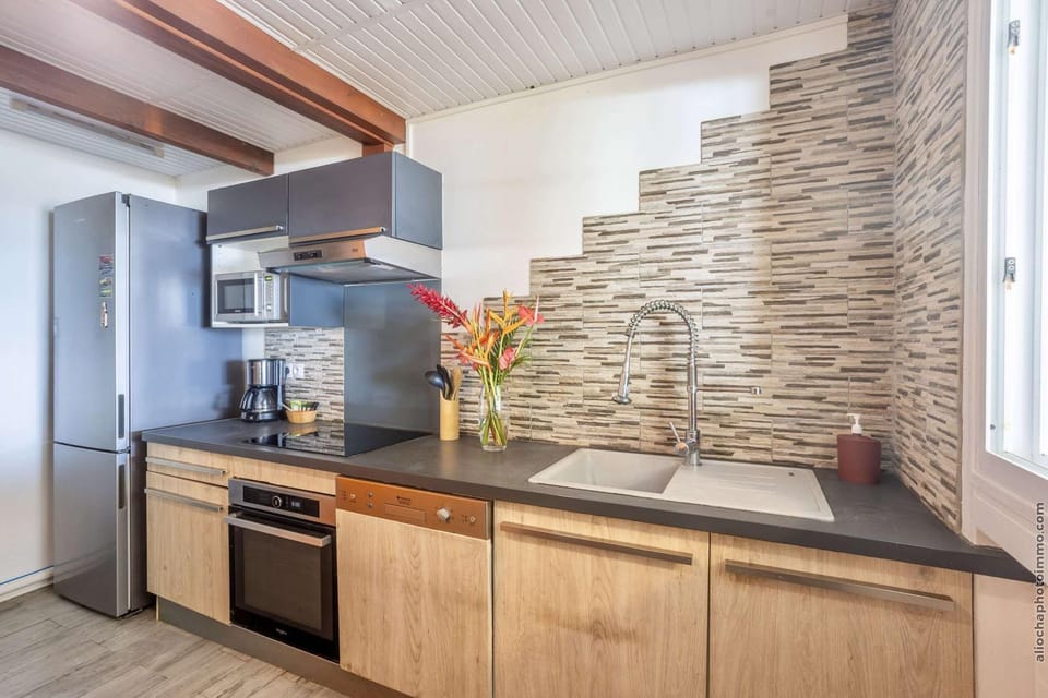 App 3 chambres en Duplex - Bord de plage Apartment in La Trinité