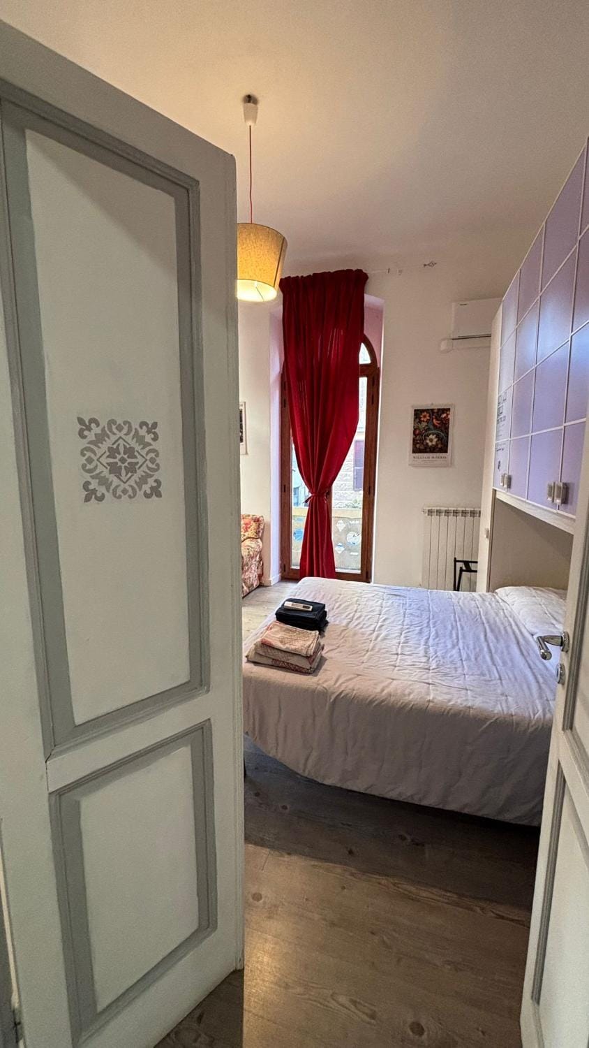 Bed, Bedroom, wardrobe