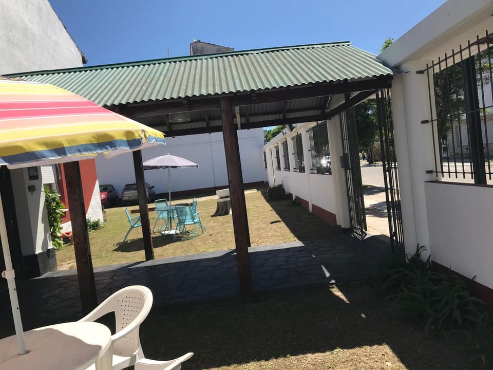 Patio, Spring, Off site, Day