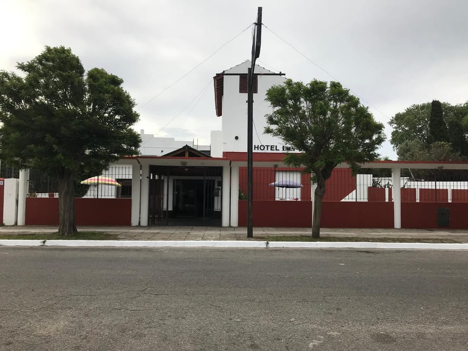 Facade/entrance, Spring, Off site, Sunset
