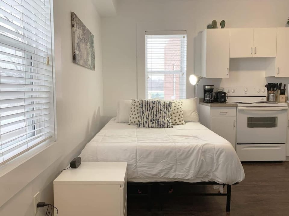 Cozy Bachelor Condo Downtown WiFi & Smart TV Apartment in Moose Jaw