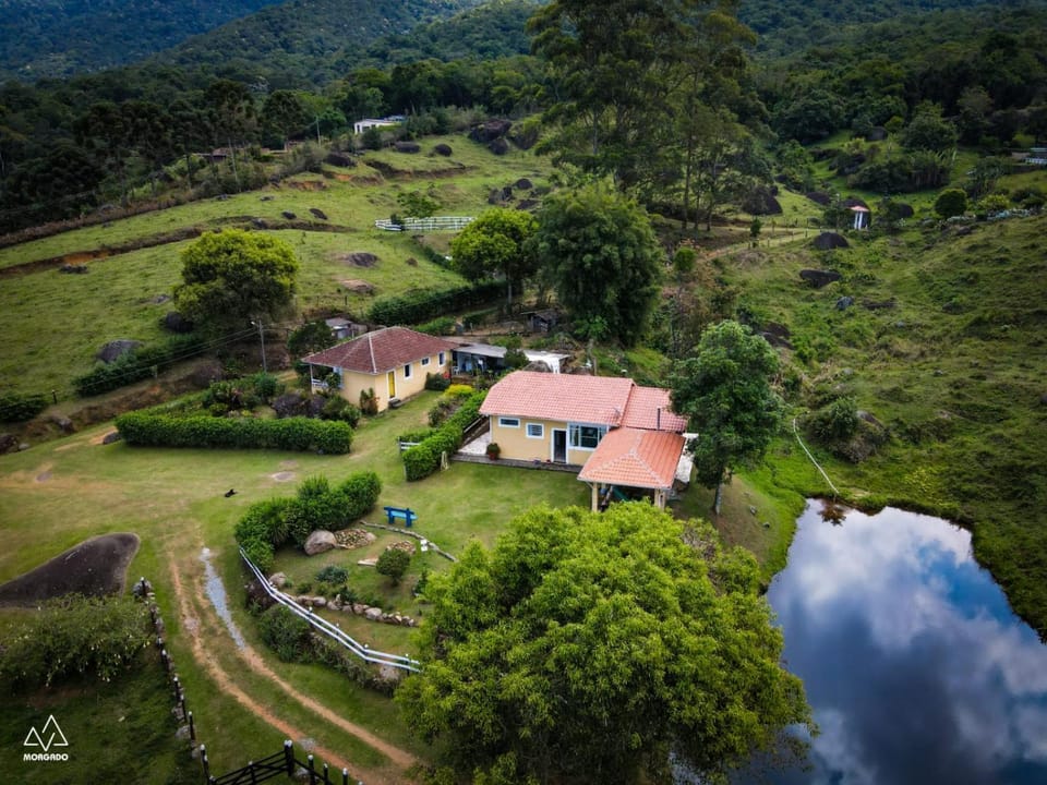 Nearby landmark, Spring, Day, Natural landscape, Bird's eye view, Lake view, Mountain view, River view