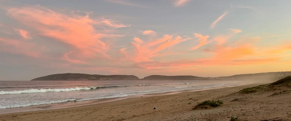 Nearby landmark, Beach, Sunset