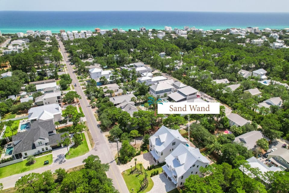 Sand Wand l 5 Beds l 5 and half Bath l Private Pool l Walk to Beach l Seagrove Beach 30A House in Seagrove Beach