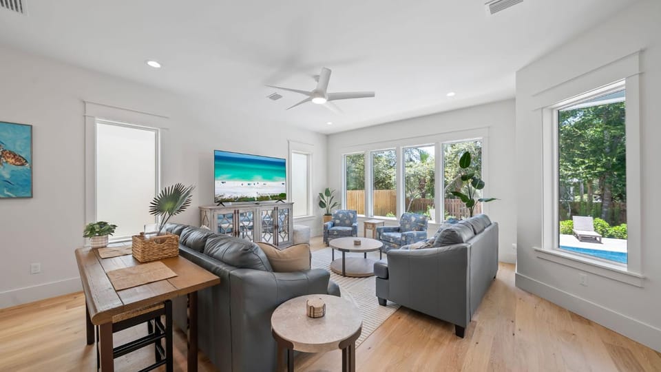 Sand Wand l 5 Beds l 5 and half Bath l Private Pool l Walk to Beach l Seagrove Beach 30A House in Seagrove Beach