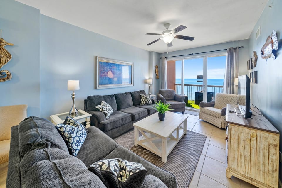 Sea Horsey Retreat l Community Heated Pool l Amazing Ocean Views l Beachfront Condo House in Panama City Beach