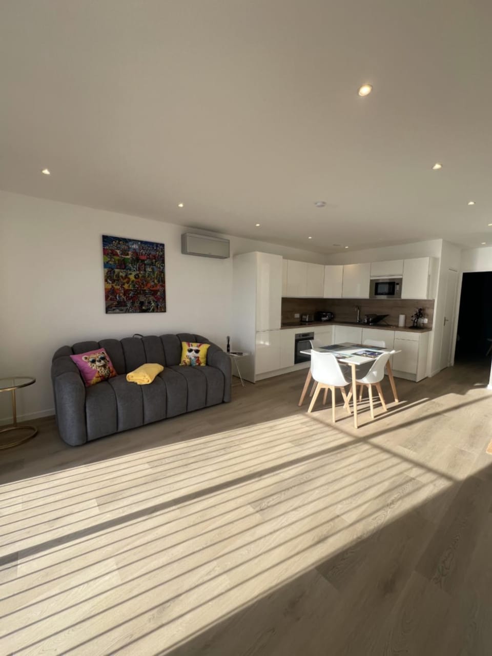 TV and multimedia, Kitchen or kitchenette, Living room, Sea view