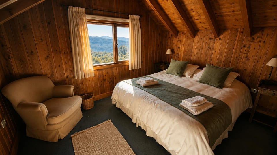 Bedroom, Lake view