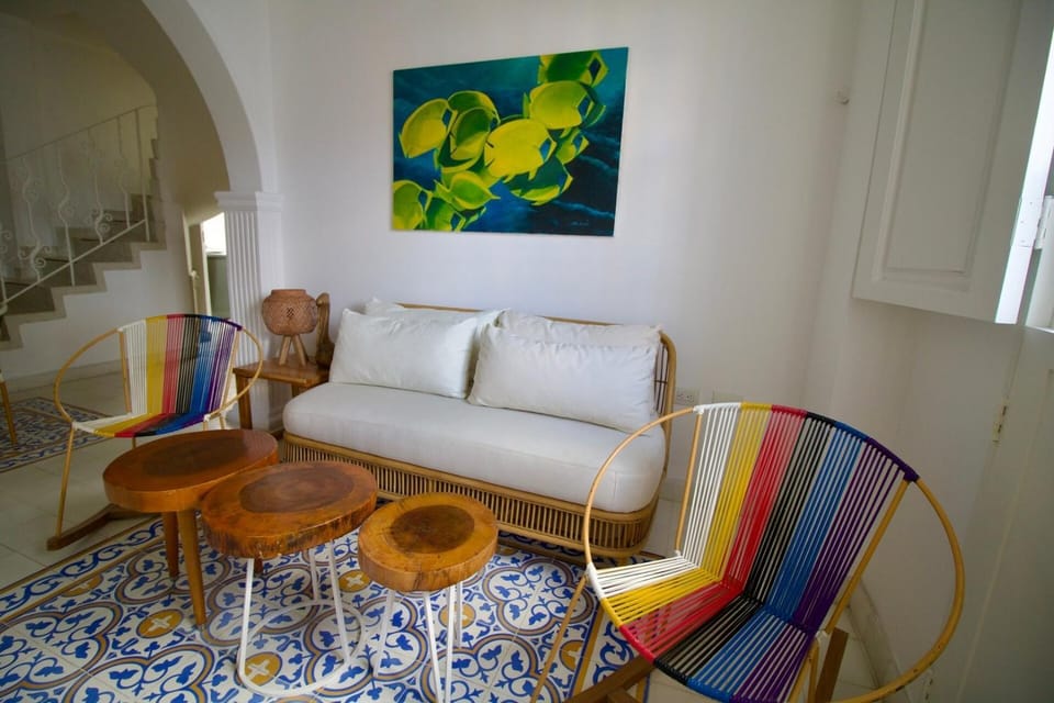Casa Azul Getsemaní – Rooftop Jacuzzi 3-BR House House in Cartagena