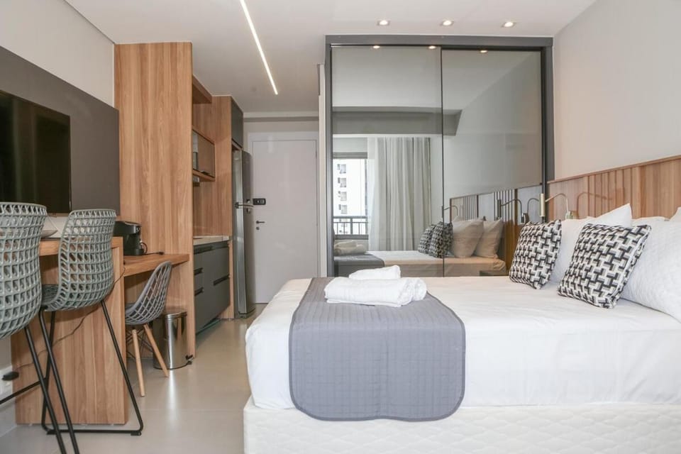 Novo e lindo studio em Moema para 3 pessoas Apartment in Sao Paulo City