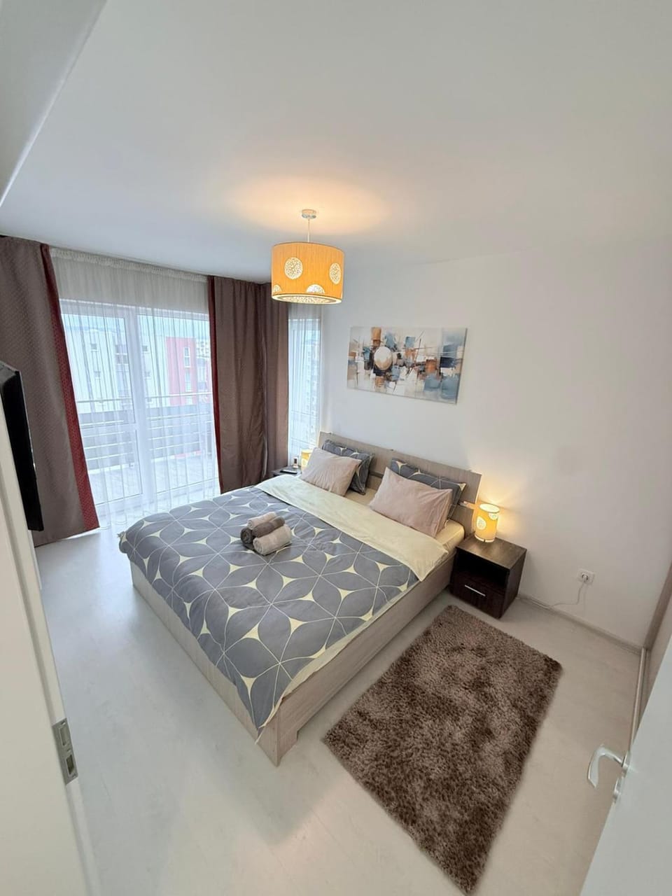 Bed, Decorative detail, Bedroom