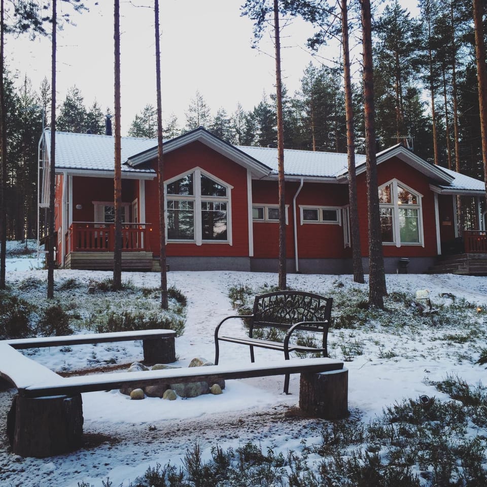 Facade/entrance, Winter, Garden, Balcony/Terrace, On site