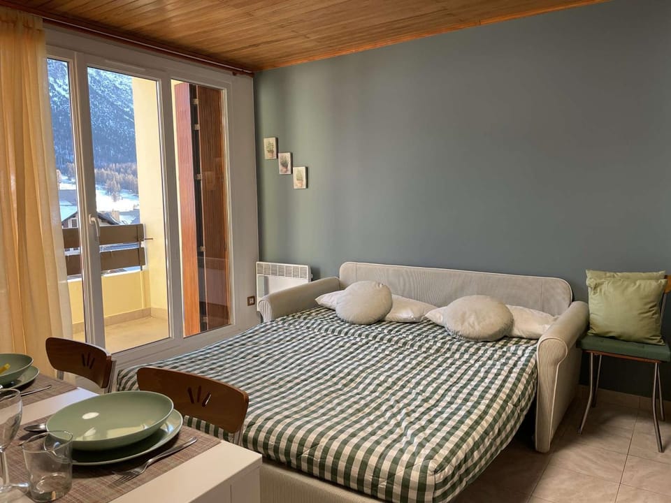 Studio cosy à Montgenèvre pour 4 personnes avec parking privatif - FR-1-330D-156 Apartment in Montgenèvre