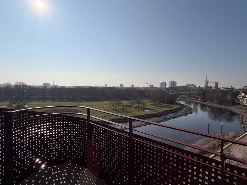 Day, Natural landscape, City view, River view